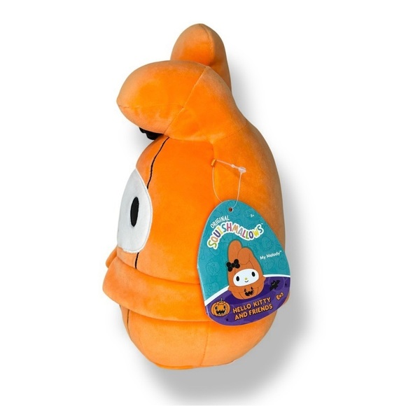 NEW Squishmallows Sanrio Halloween 8" My Melody Pumpkin Plush - Picture 2 of 6